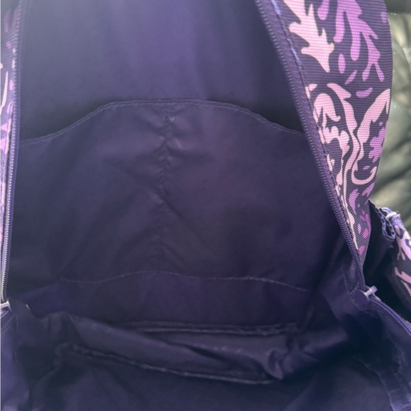 Vera Bradley 💜Purple Paisley Mini Backpack💜☮️ - Picture 6 of 7
